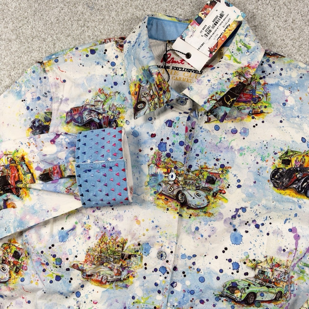 NEW Robert Graham Women's Shirt Special Edition Carmel Club Quail Small